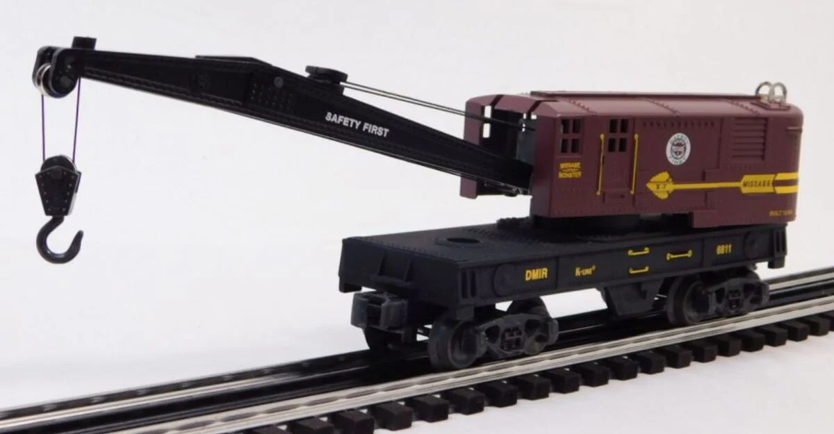 K-Line K6811 Missabe Classic Crane Car LN/Box - Image 2