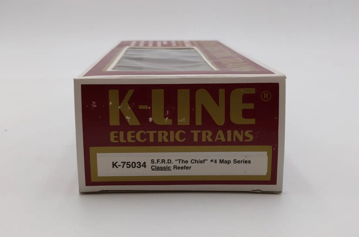 K-Line K75034 Santa Fe Chief #4 Map Series, Reefer MT/Box - Image 7