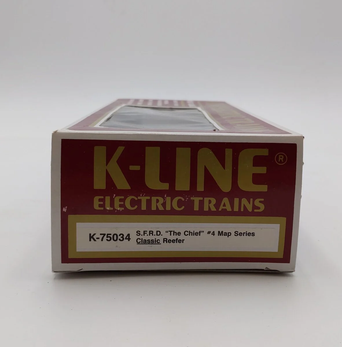 K-Line K75034 Santa Fe Chief #4 Map Series, Reefer NIB - Image 7