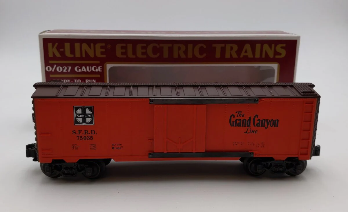 K-Line K75035 O Gauge Santa Fe Grand Canyon Reefer Car NIB