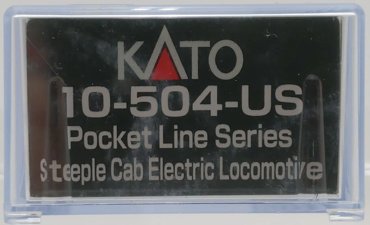 Kato 10-504-US N Kato Traction KATR 2-Axle Steeple Cab Electric Locomotive #50 NIB - Image 7