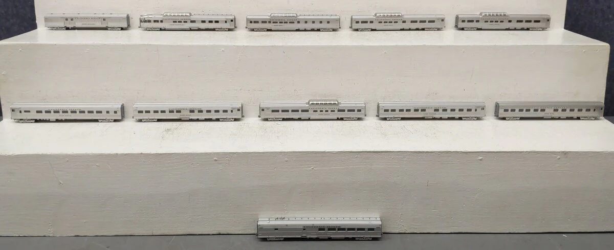 Kato 106-056 N Scale California Zephyr Diesel Train Set Custom EX/Box - Image 2