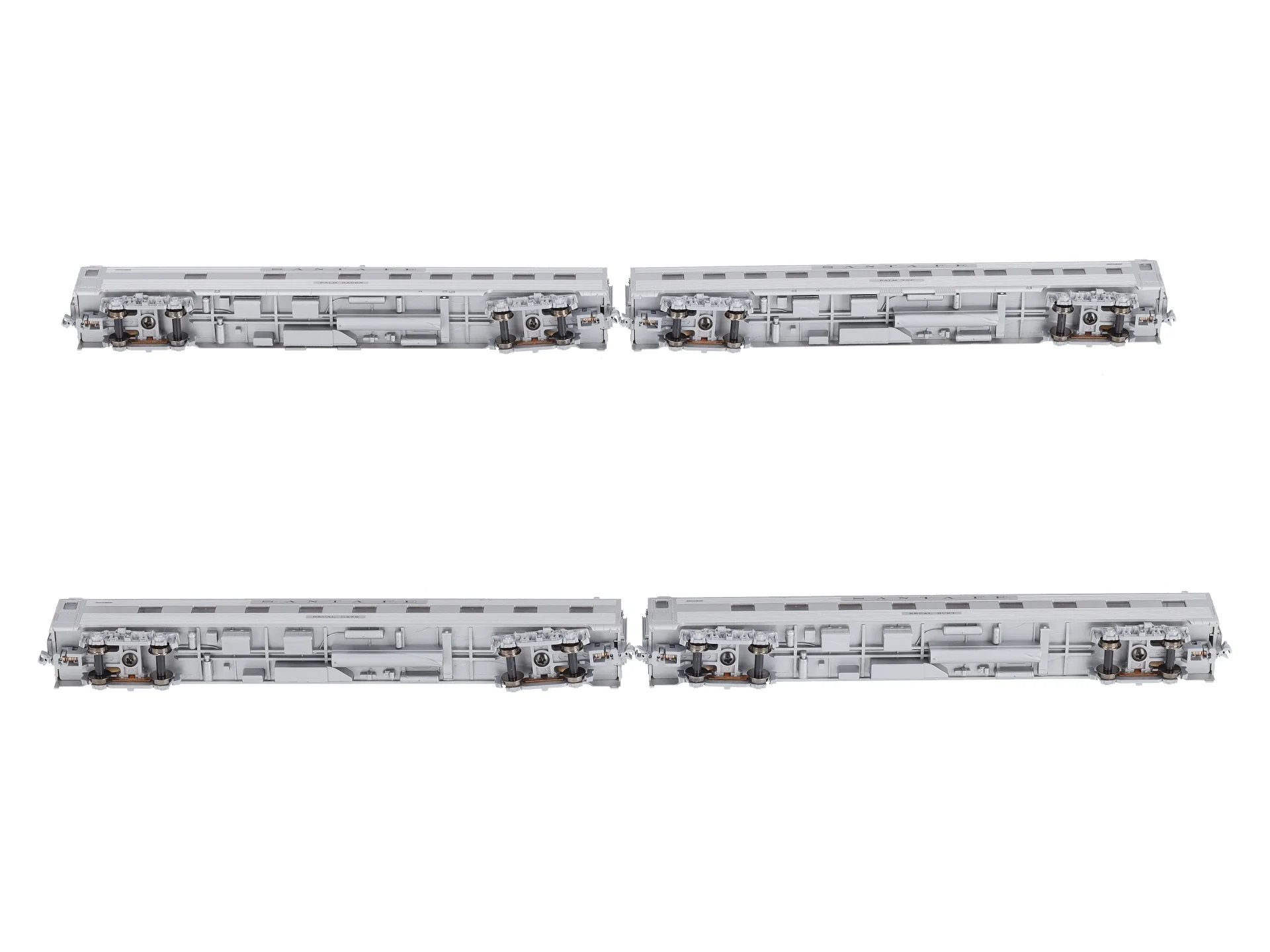 Kato 106-6003 N Scale Santa Fe Super Chief 4-Car Passenger Set LN/Box - Image 4