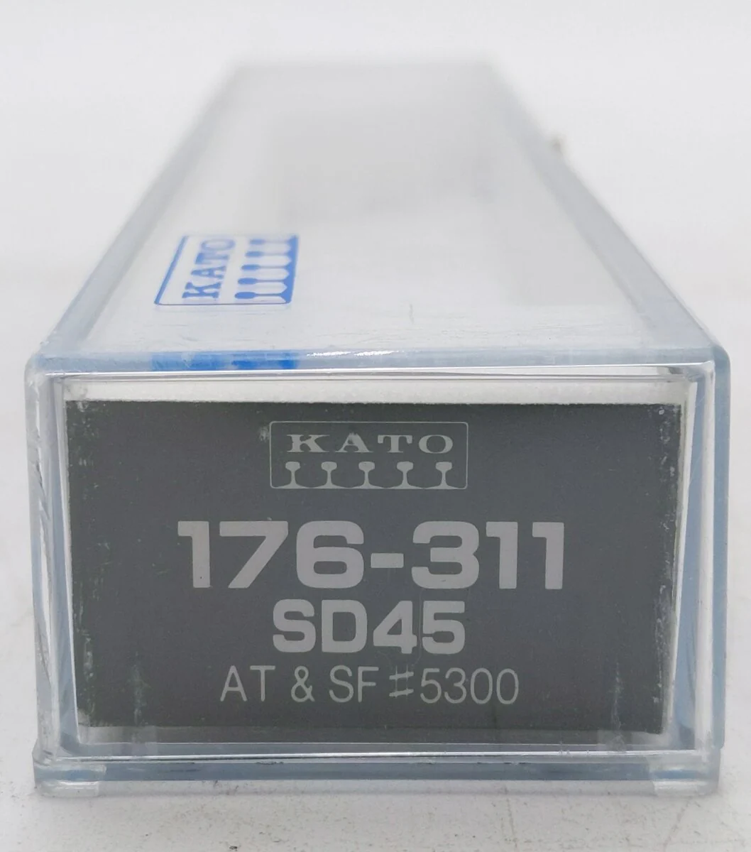Kato 176-311 N Scale Atchison Topeka Santa Fe EMD SD45 Diesel Locomotive #5300 LN/Box - Image 7