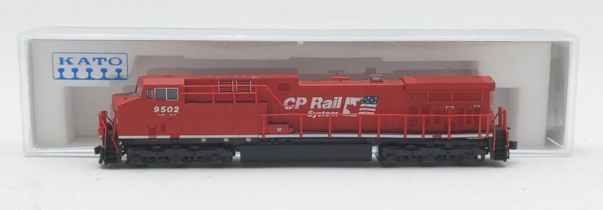 Kato 176-7211 N CP AC4400CW Diesel Locomotive #9502 VG/Box