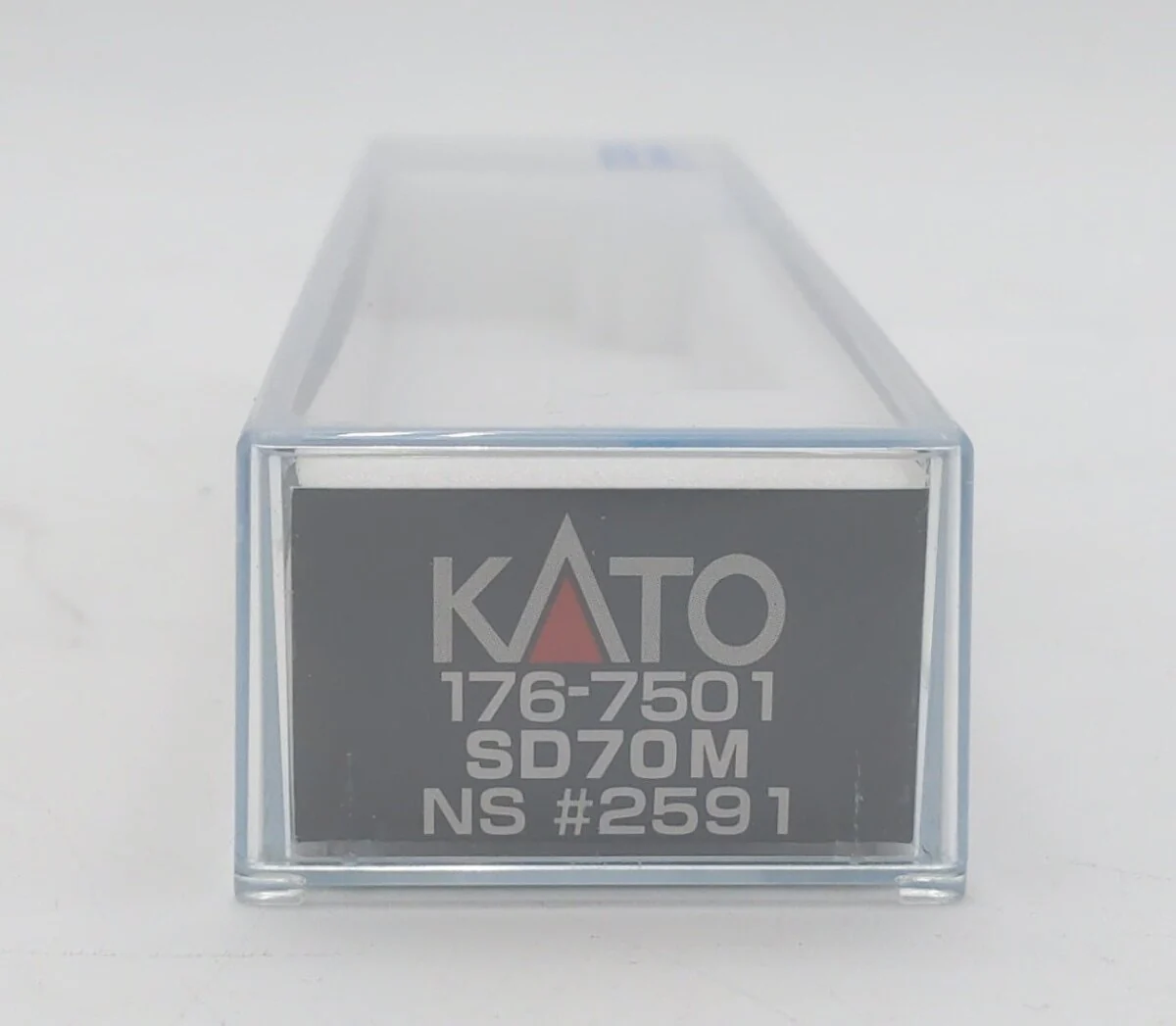 Kato 176-7501 N Scale NS SD70M #2591 Black w/White Face EX/Box - Image 6