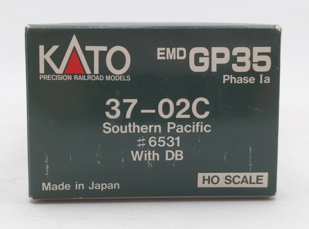 Kato 37-02C HO Scale Southern Pacific EMD GP35 Diesel Locomotive #6531 VG/Box - Image 6