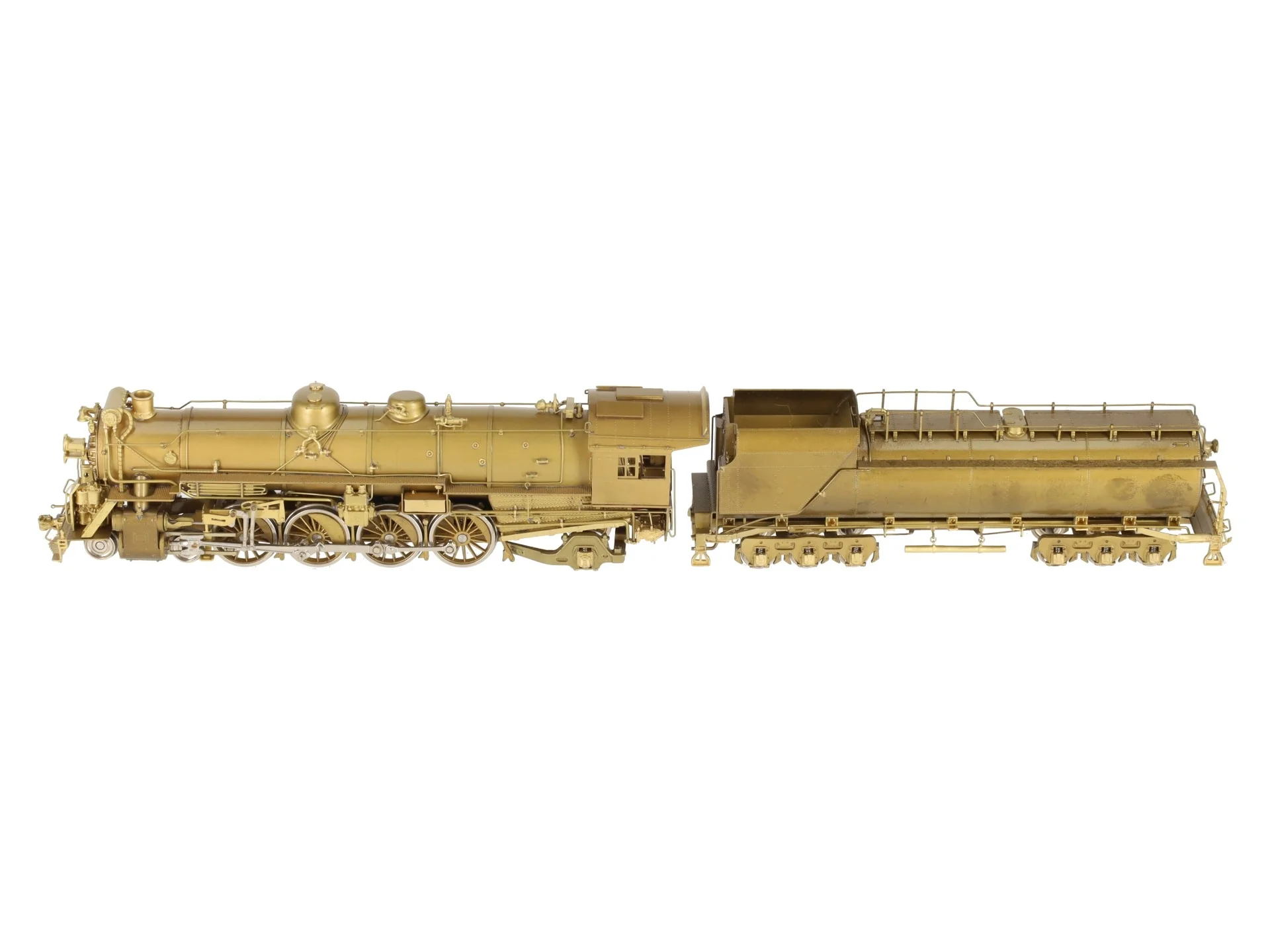 Key Imports HO BRASS New Haven 4-8-2 New Haven R-1B Ski Steam Engine EX - Image 2