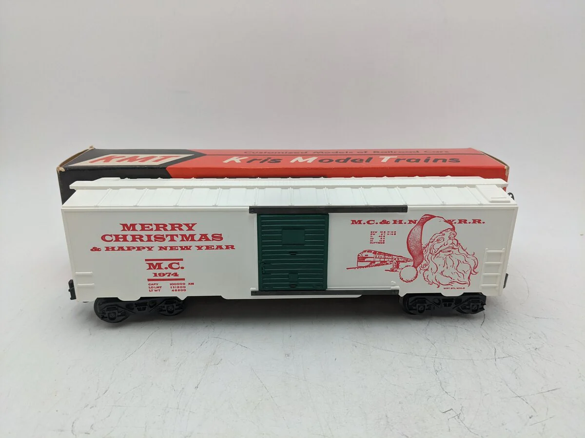 KMT 1974 Christmas Boxcar EX/Box