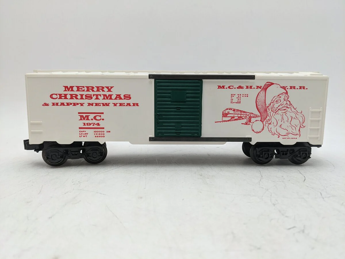 KMT 1974 Christmas Boxcar EX/Box - Image 2