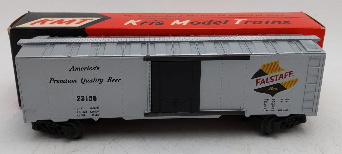 KMT O 208 Falstaff Boxcar #23158 LN/Box