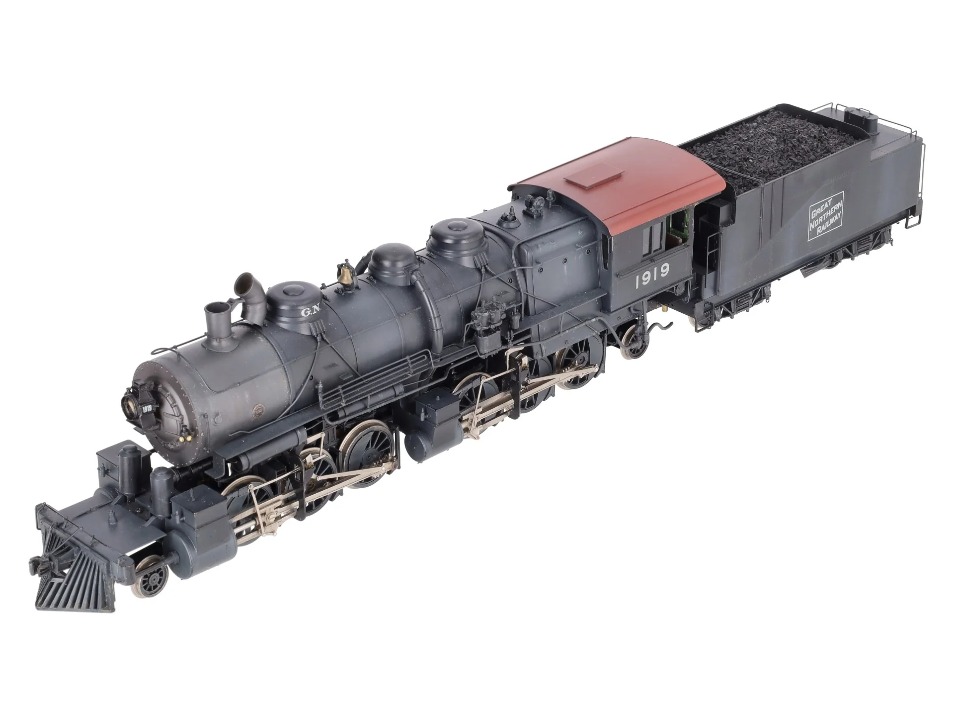 KMT ST-881 O Great Northern Brass Steam Locomotive #1919 - Custom EX/Box - Image 4