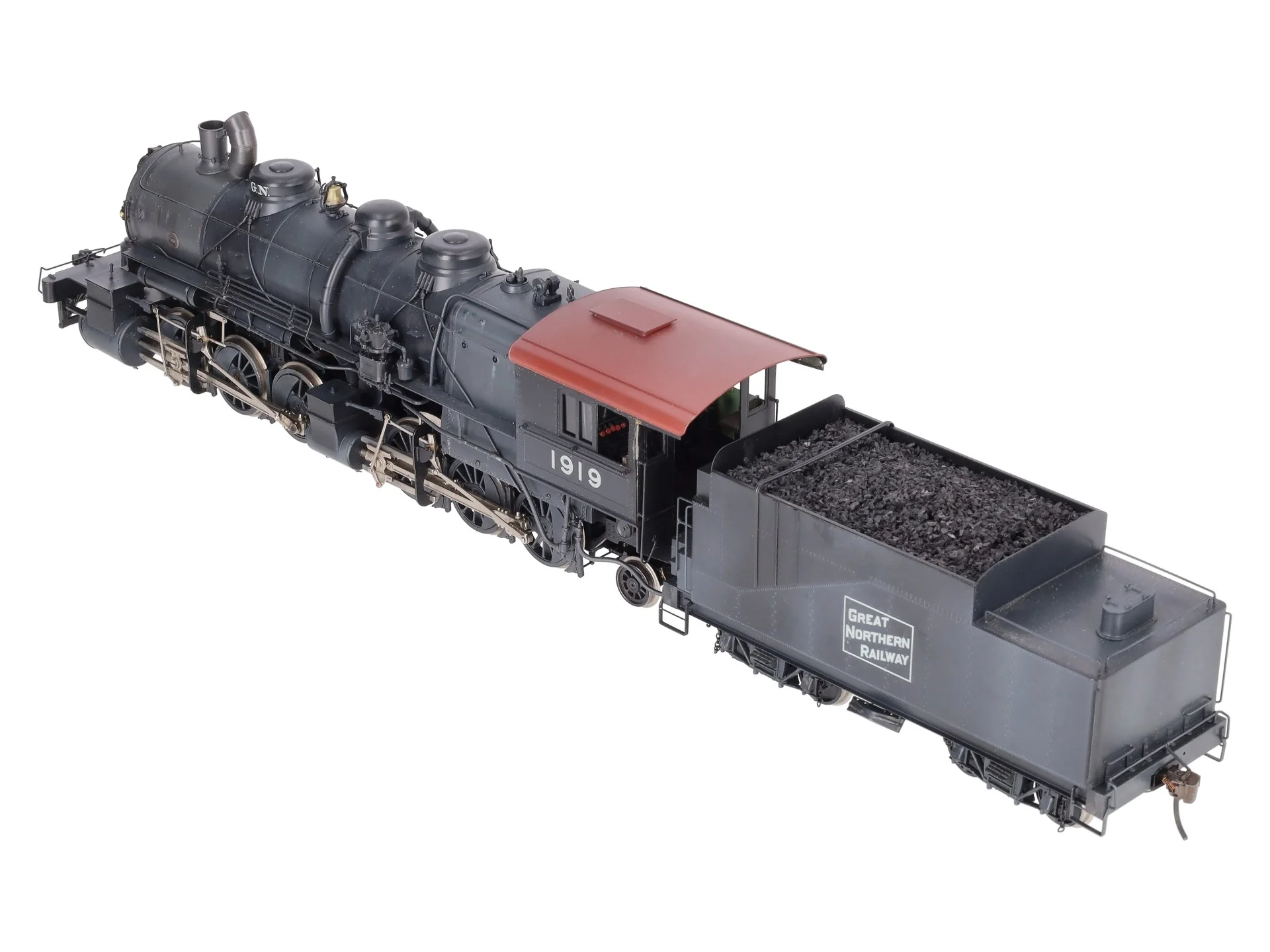 KMT ST-881 O Great Northern Brass Steam Locomotive #1919 - Custom EX/Box - Image 7