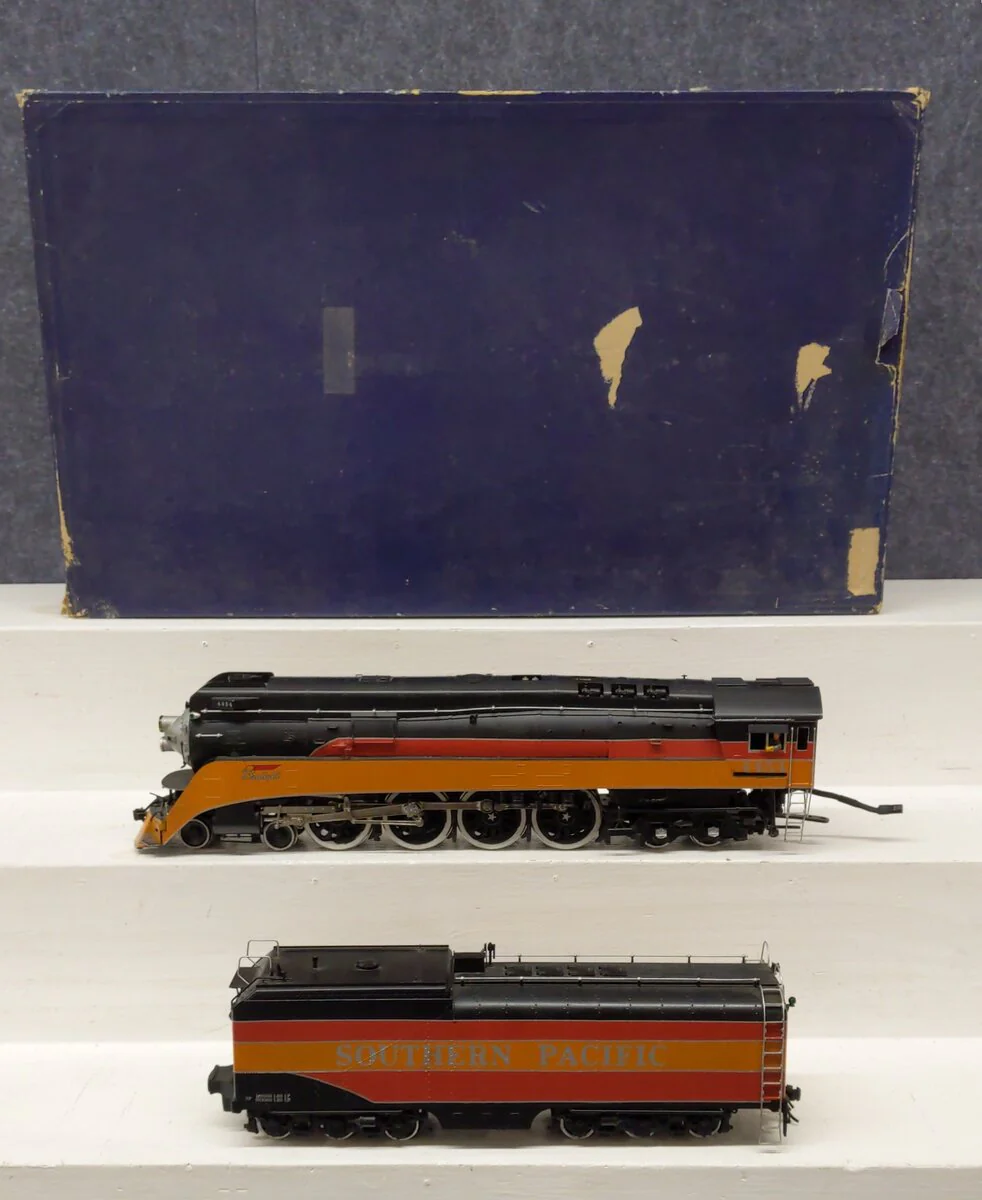 KTM Scale Models 4454 O 2-Rail BRASS Southern Pacific Steam Loco & Tender #4454 EX/Box