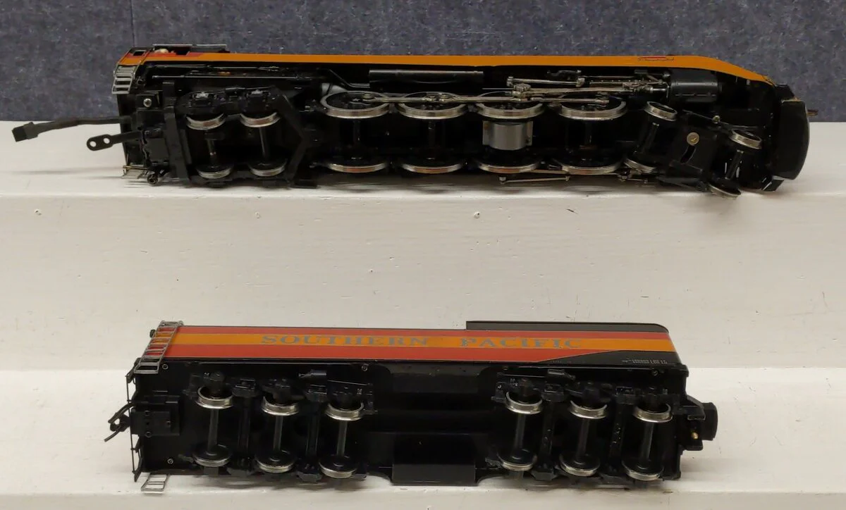 KTM Scale Models 4454 O 2-Rail BRASS Southern Pacific Steam Loco & Tender #4454 EX/Box - Image 5