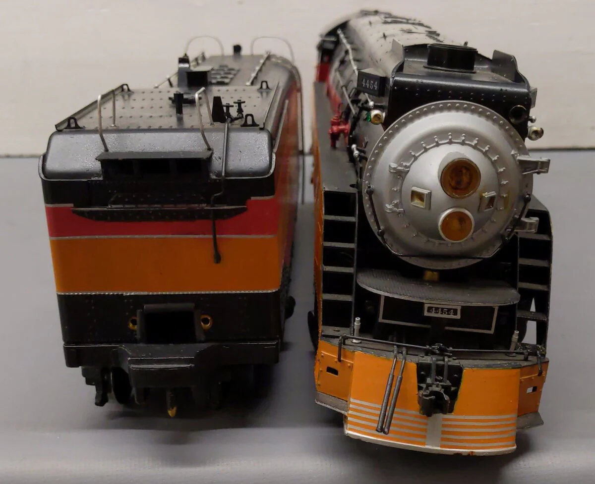 KTM Scale Models 4454 O 2-Rail BRASS Southern Pacific Steam Loco & Tender #4454 EX/Box - Image 6