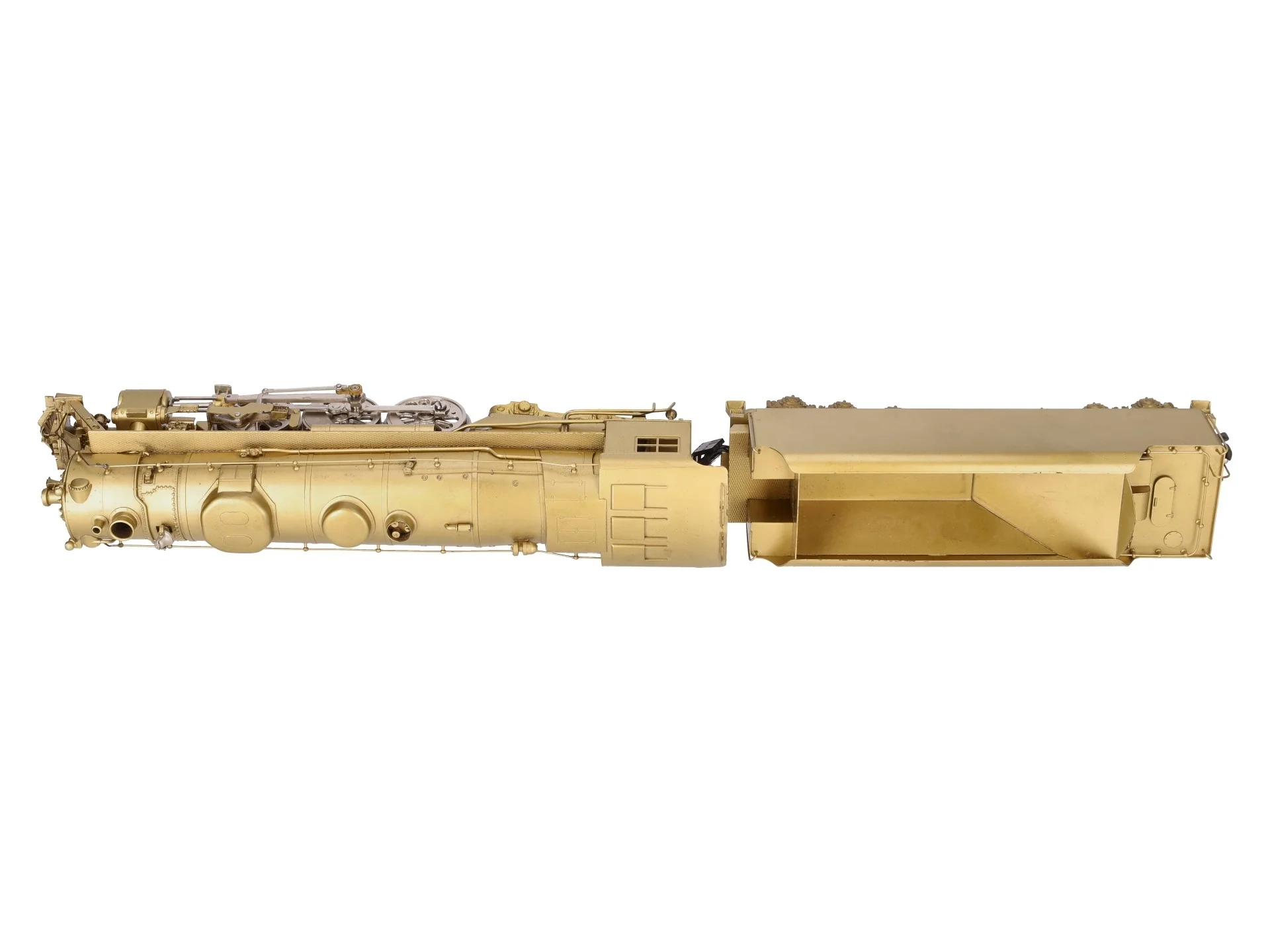 KTM Scale Models O BRASS NY Central J3a 4-6-4 Steam Locomotive - Unpainted EX - Image 10