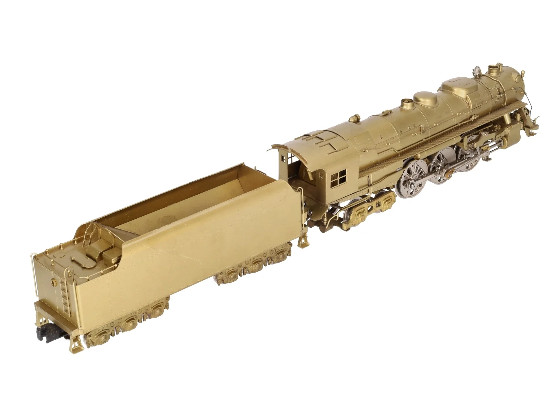 KTM Scale Models O BRASS NY Central J3a 4-6-4 Steam Locomotive - Unpainted EX - Image 5