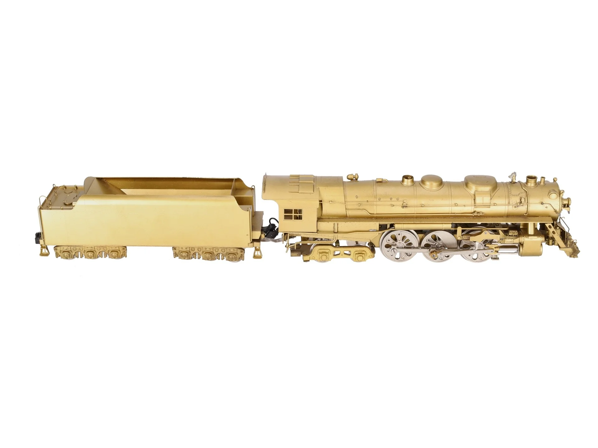 KTM Scale Models O BRASS NY Central J3a 4-6-4 Steam Locomotive - Unpainted EX - Image 6