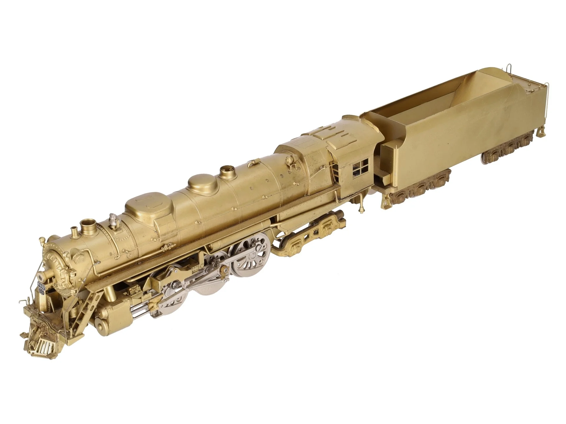 KTM Scale Models O BRASS NY Central J3a 4-6-4 Steam Locomotive - Unpainted EX - Image 9