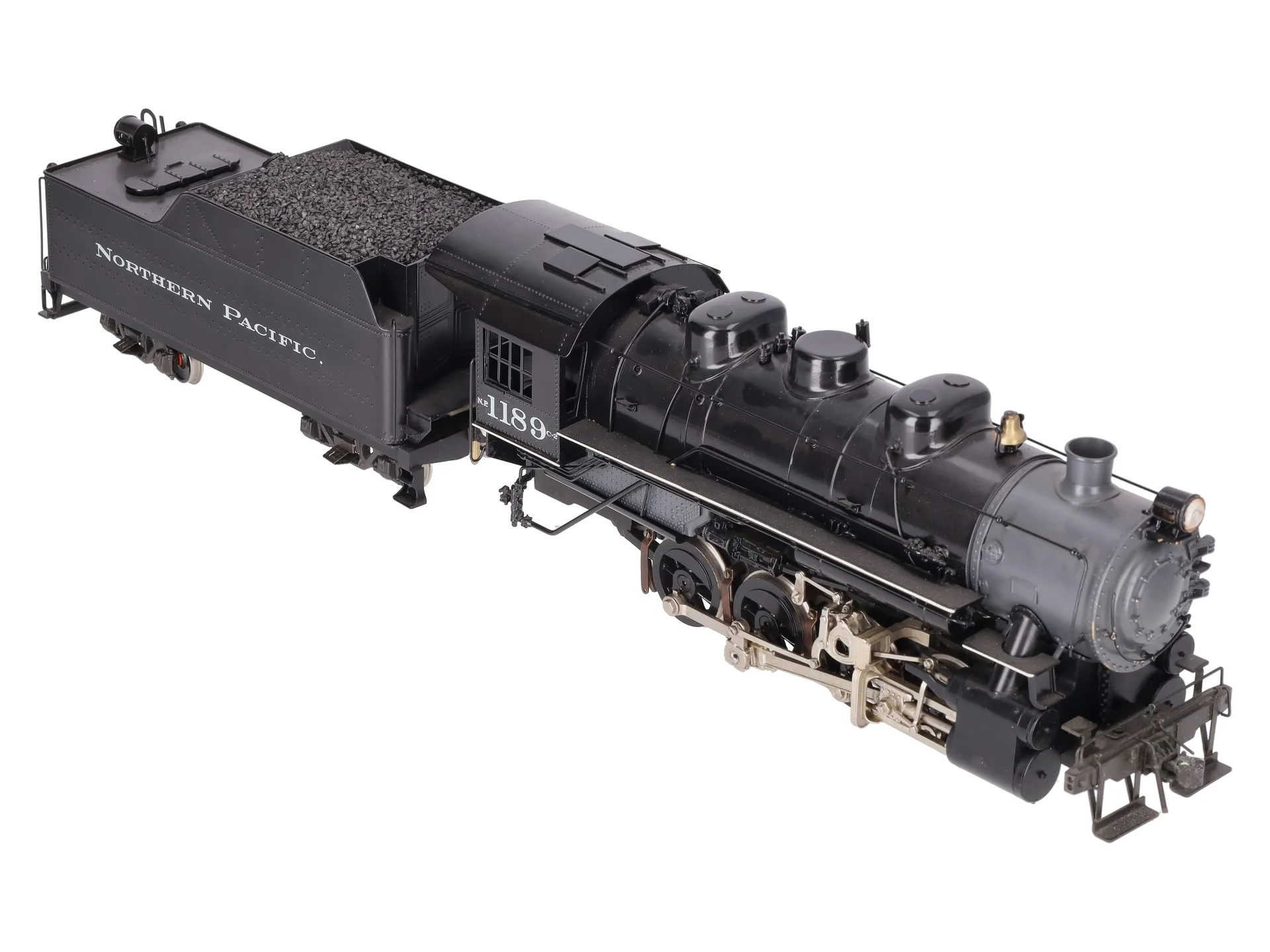 KTM US Hobbies O Brass Northern Pacific 0-8-0 Steam Locomotive #1189 - Painted EX/Box - Image 2