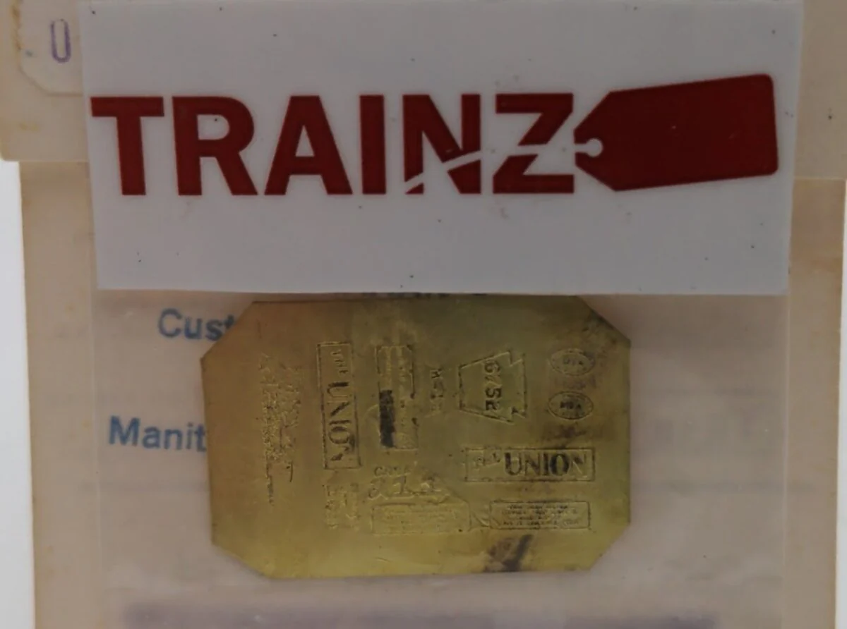 Lenahan's Custom Railway Supply 211 HO Scale Loco/Tender Plates Photo Etch Trust