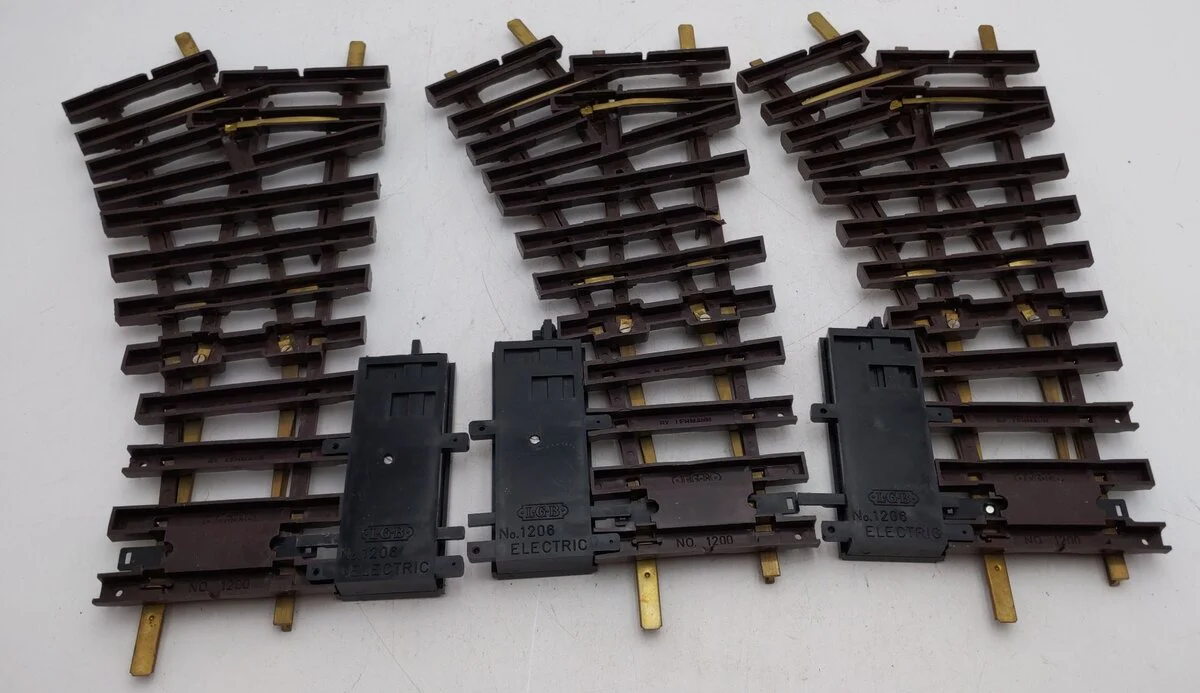 LGB 1200 G Scale Right Hand Manual Switch/Turnout (3) VG - Image 4