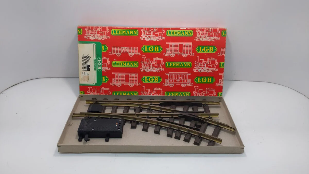 LGB 1200 G Scale Right Hand Remote Switch/Turnout EX/Box