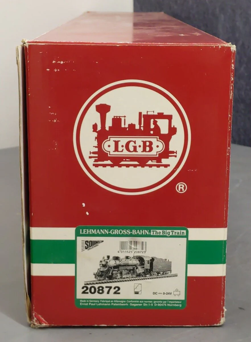 LGB 20872 G Santa Fe 2-8-2 Mikado Steam Locomotive & Tender #3110 with Sound EX/Box - Image 8
