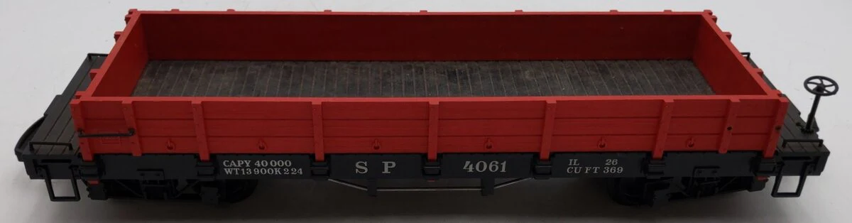 LGB 4061 G Scale Southern Pacific Low Side Gondola #4061 LN - Image 2