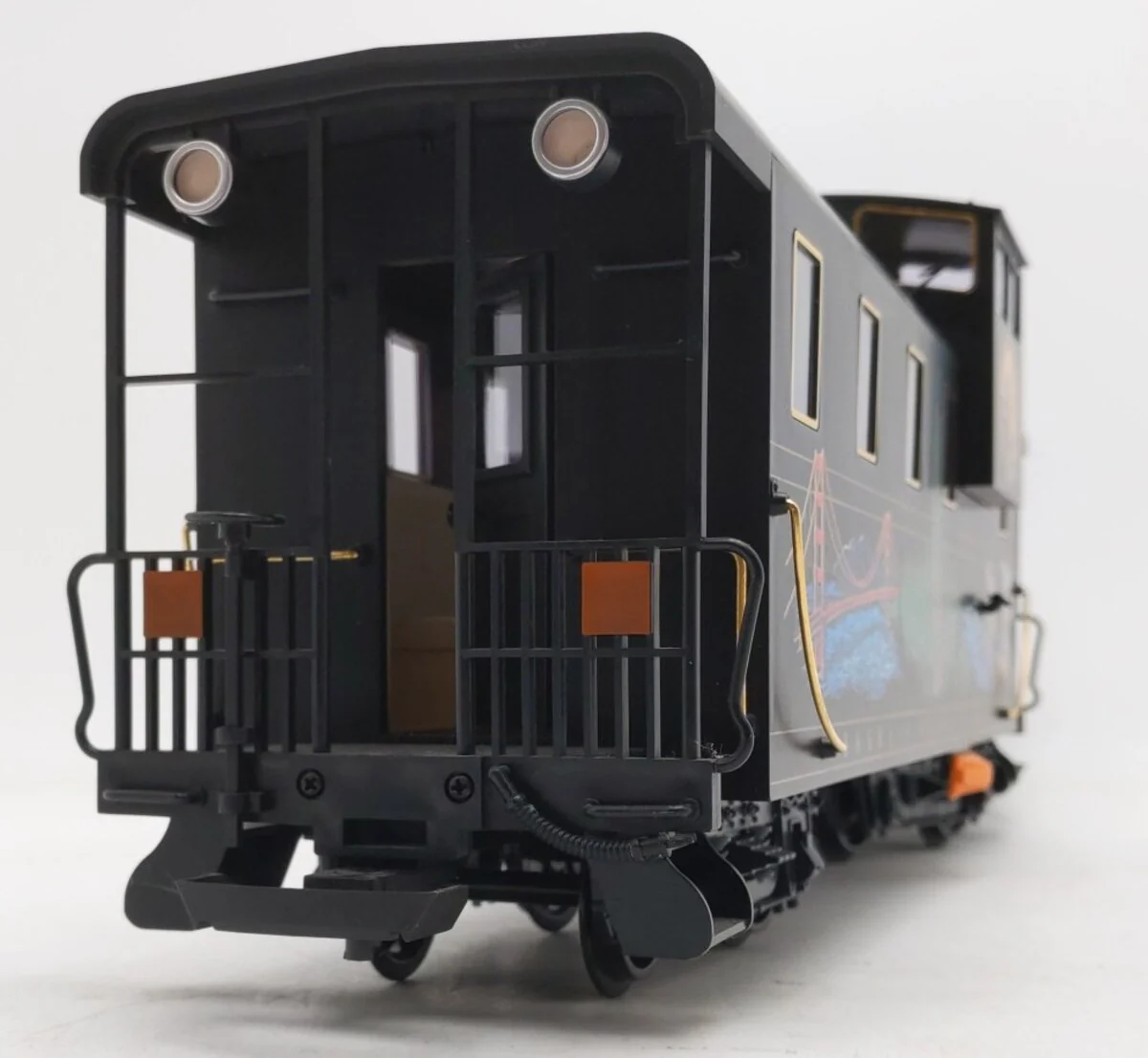 LGB 4071GR 1993 G Scale Garden Railway Convention Caboose w/Plastic Wheels EX - Image 5