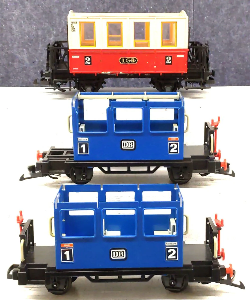LGB G Scale Assorted Passenger Cars [3] EX