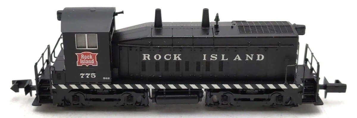 Life Like 7893 N Scale Rock Island SW9/1200 Diesel Locomotive #775 LN/Box - Image 3