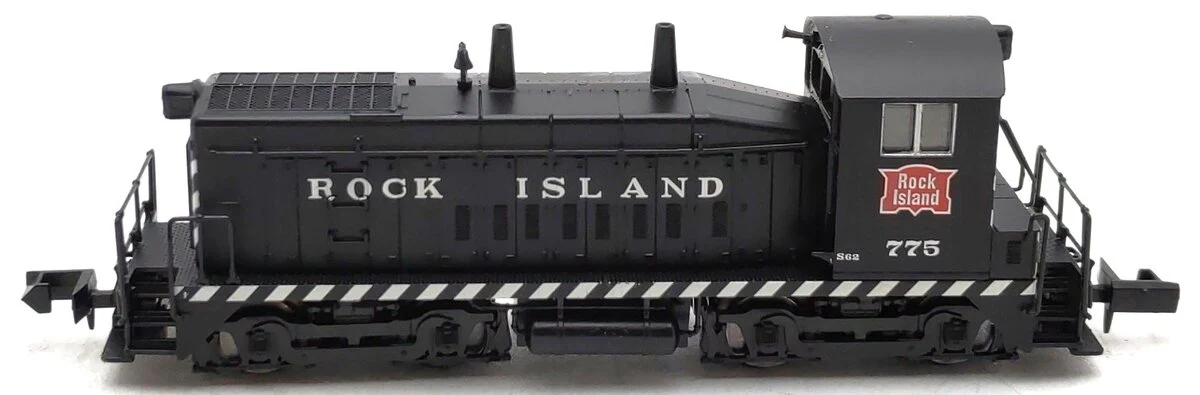 Life Like 7893 N Scale Rock Island SW9/1200 Diesel Locomotive #775 LN/Box - Image 2