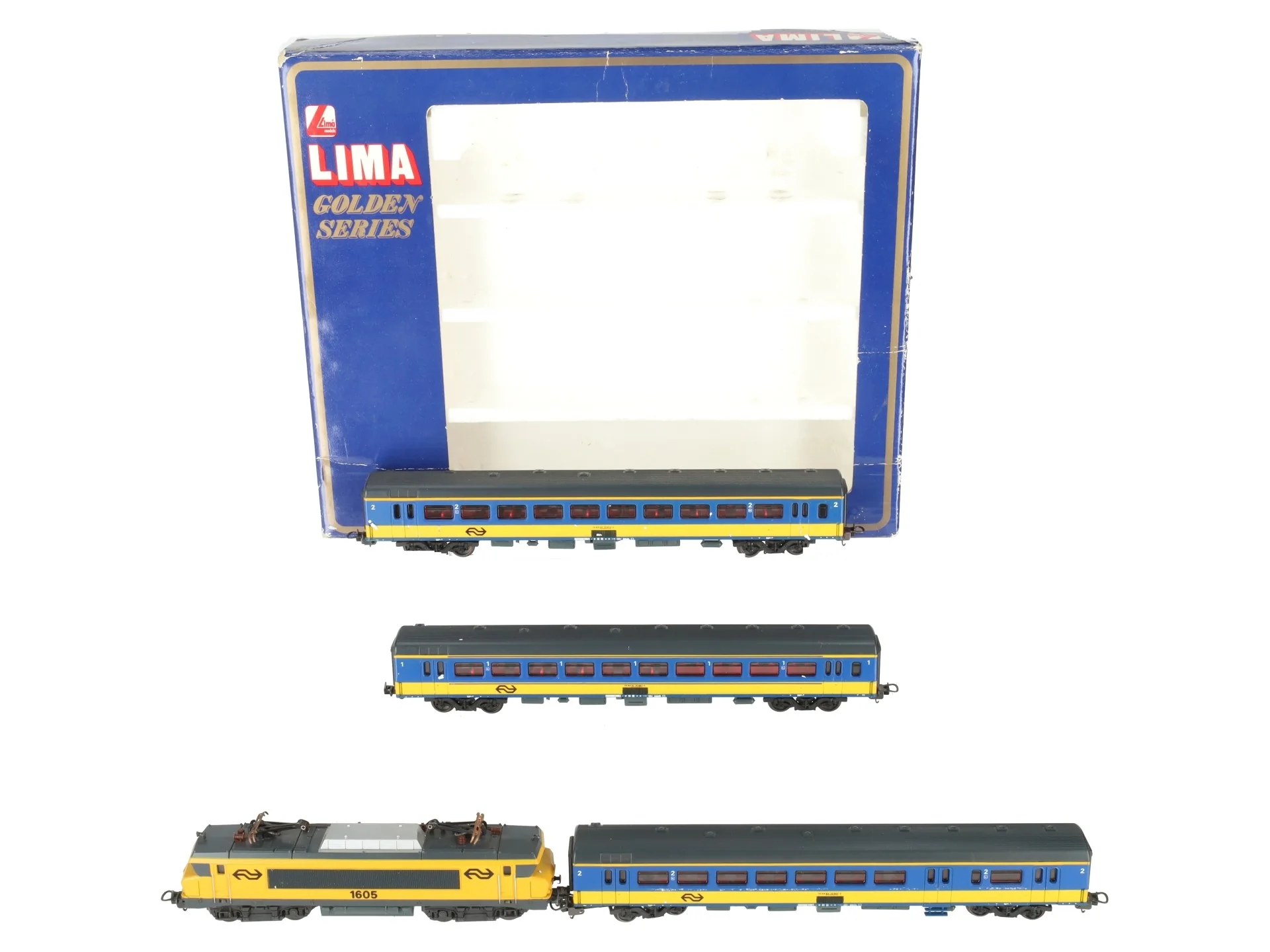 Lima 149748 HO Scale NS Dutch Railways Electric Train Set (Set of 4) EX/Box