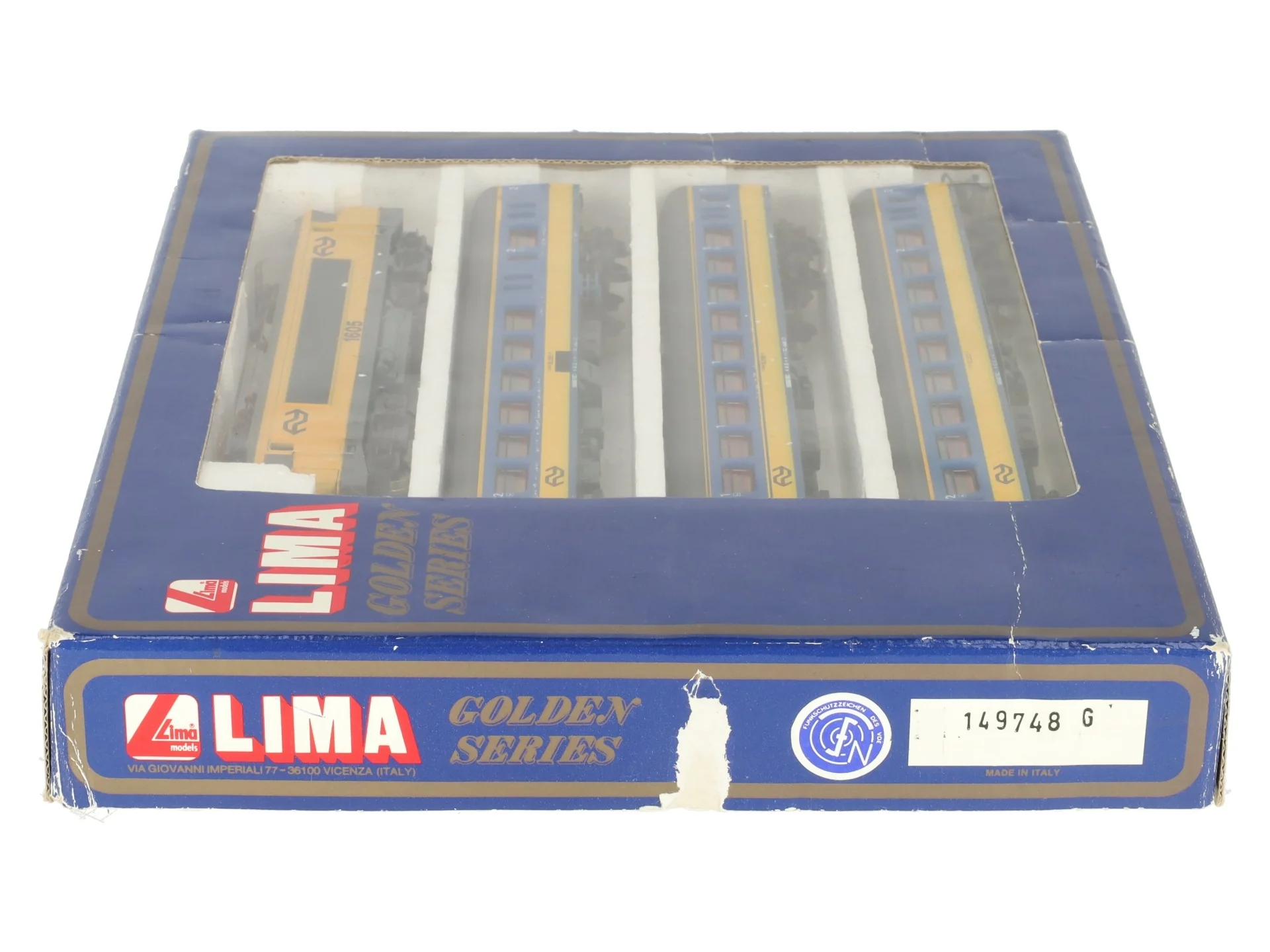 Lima 149748 HO Scale NS Dutch Railways Electric Train Set (Set of 4) EX/Box - Image 8