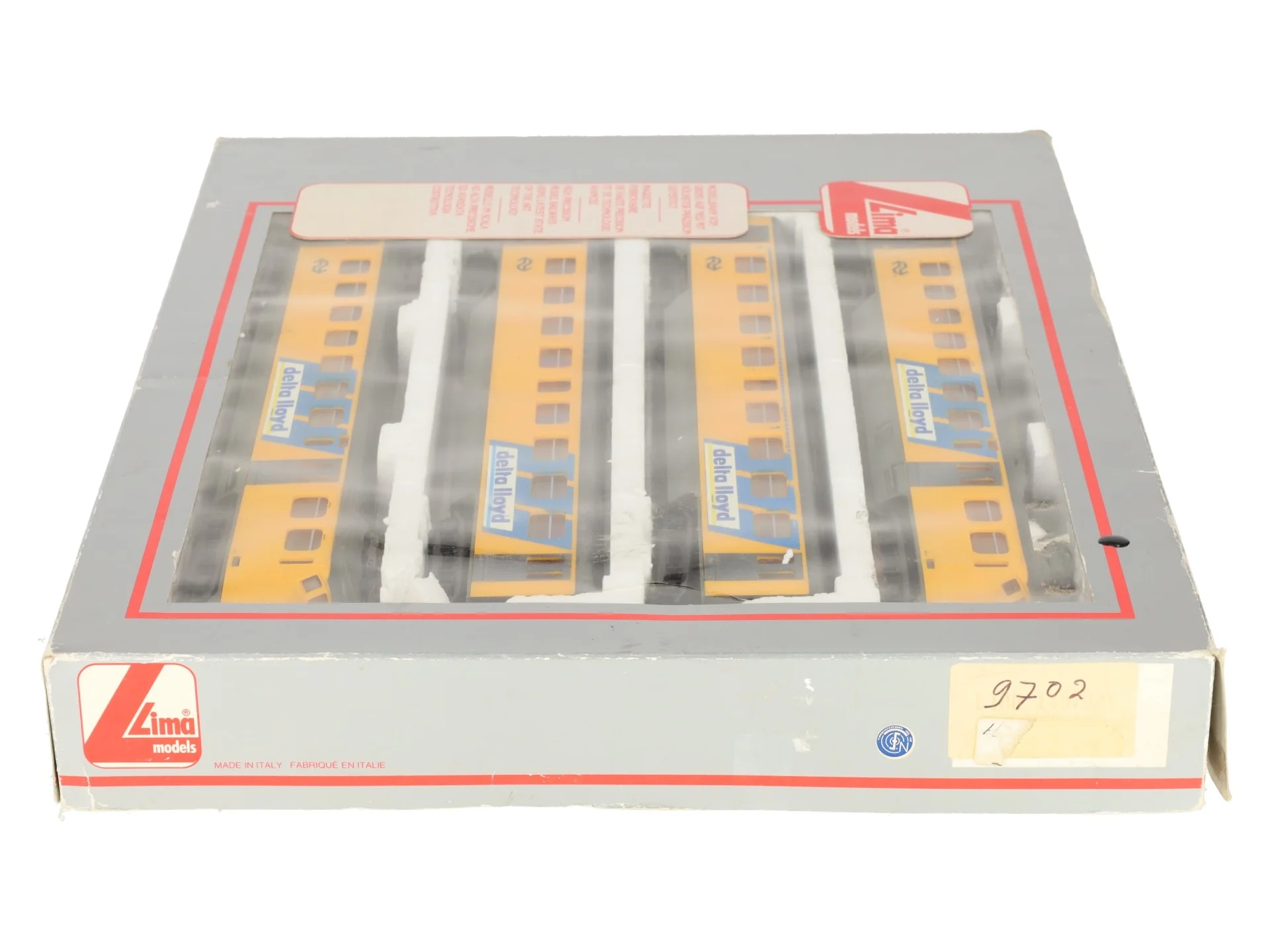 Lima HO Scale Custom Delta Lloyd Electric Locomotive Set (Set of 4) VG/Box - Image 8