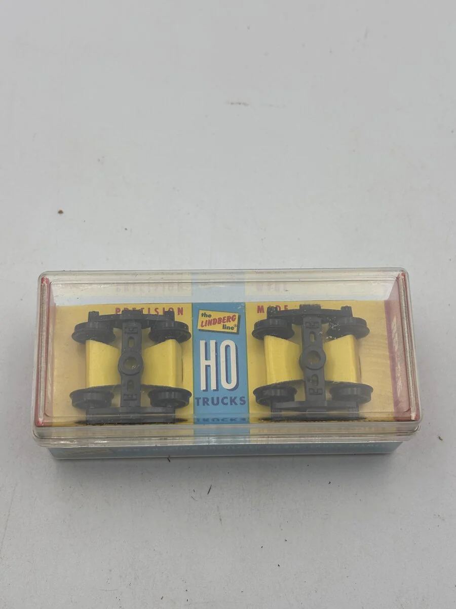 Lindberg RP-25 HO Black Non-Shorting Insulated Delrin Truck Frames T125:69