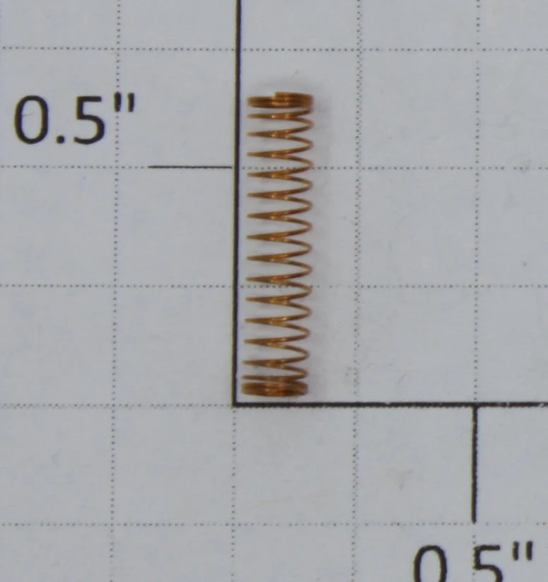 Lionel 1661E-30 Copper Motor Brush Coil Spring