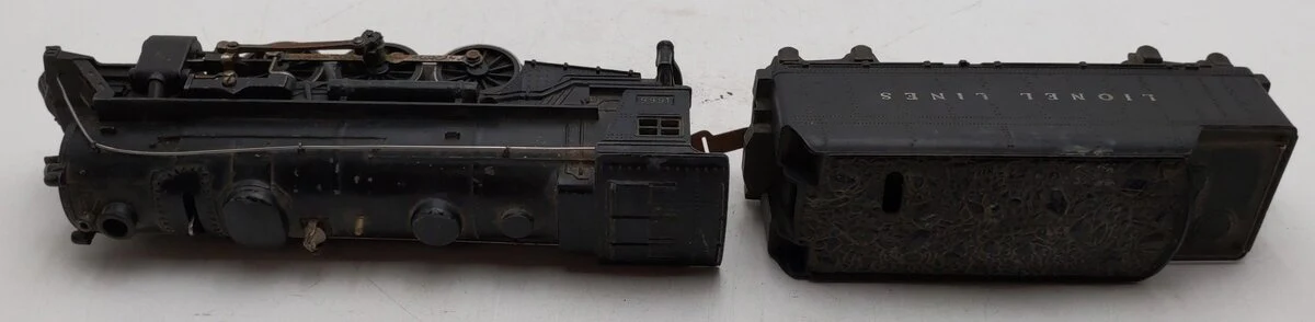 Lionel 1666 Vintage O 2-6-2 Die-Cast Steam Locomotive & Tender VG - Image 3
