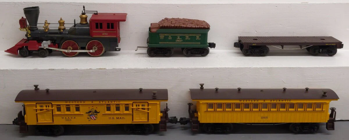 Lionel 1800 Vintage O 1862 "General" Set w/1865,1866,1877 EX/Box - Image 2