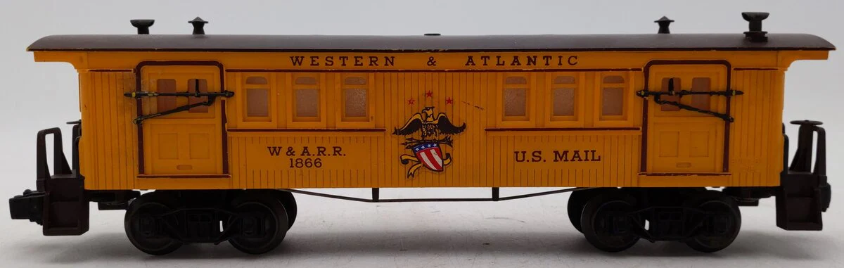 Lionel 1866 Vintage O Western & Atlantic Baggage Car EX - Image 2
