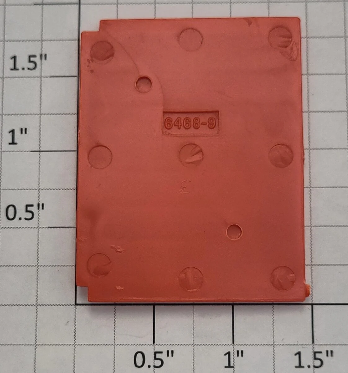 Lionel 19207-12 Orange Left Hand CP Rail Boxcar Door - Image 2
