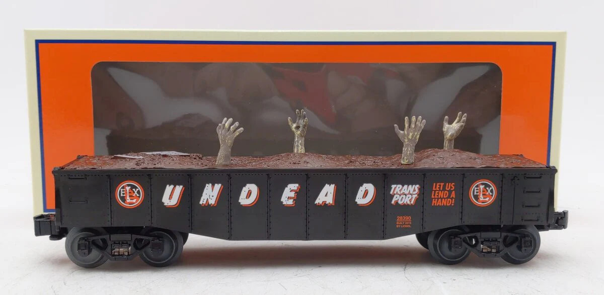 Lionel 1928390 O Undead Gondola LN/Box