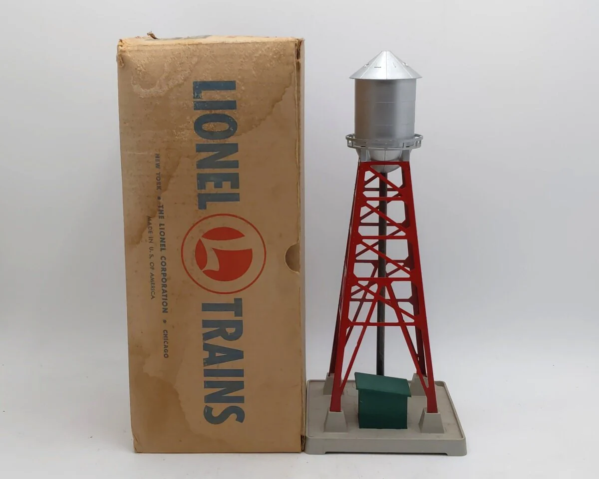 Lionel 193 Vintage O Red Industrial Water Tower EX/Box