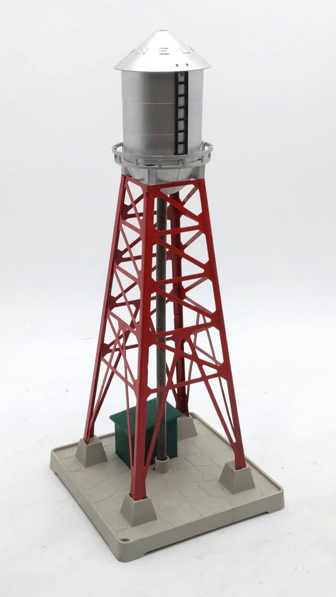 Lionel 193 Vintage O Red Industrial Water Tower EX/Box - Image 2