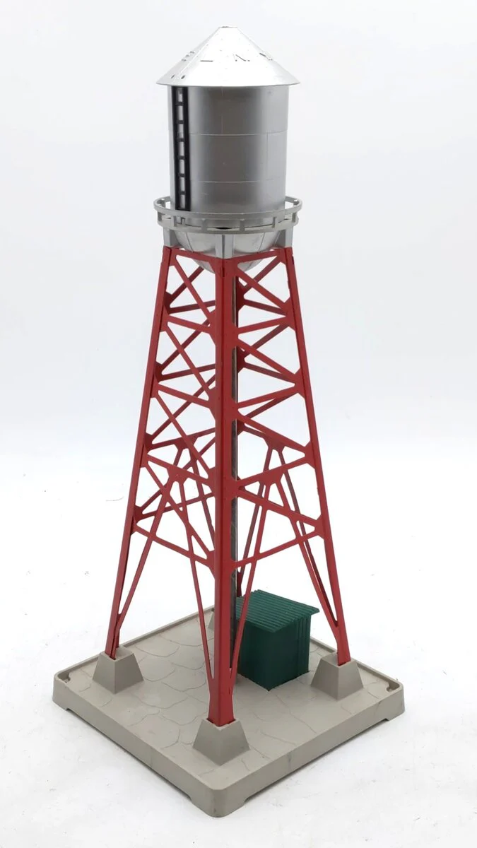 Lionel 193 Vintage O Red Industrial Water Tower EX/Box - Image 3