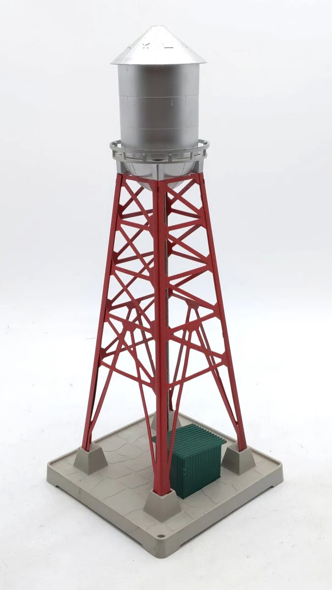 Lionel 193 Vintage O Red Industrial Water Tower EX/Box - Image 4