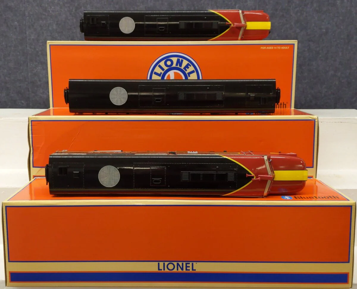 Lionel 1933640 O Santa Fe LEGACY Black Bonnet PA ALCO A-B-A Set #55 EX/Box - Image 3