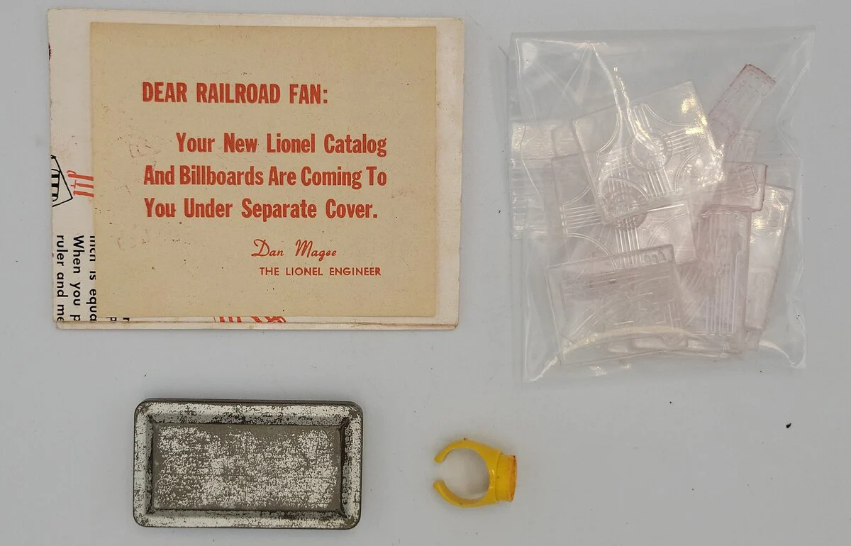 Lionel 1952-Kit O Gauge Track Layout Stamp Printing Kit Complete with Box - Image 3